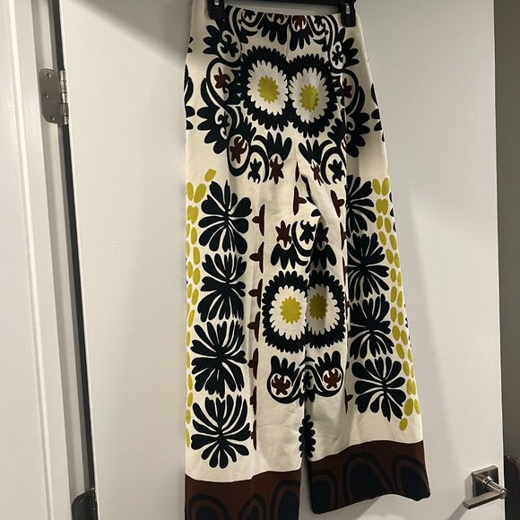 Zara High Waisted Printed Culottes - Picture 10 of 10